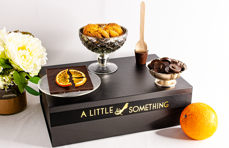 Choc Timeout - Triple Choc Biscuits, Chocolate Spoon, Divine Orange Slab and Coffee Discs