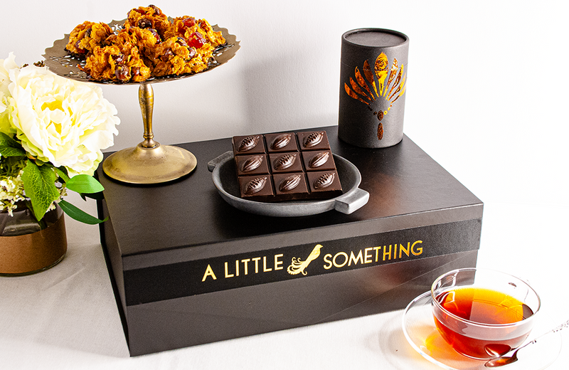 Chai Timeout - Masala Chai with Florentines & Orange Dark Choc Slab