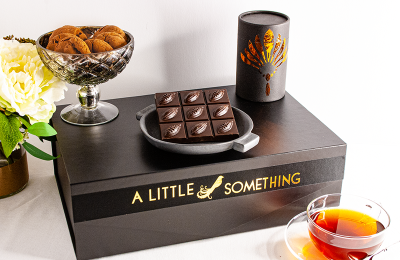 Chai Timeout - Masala Chai with Triple Choc Biscuits & Orange Dark Choc Slab